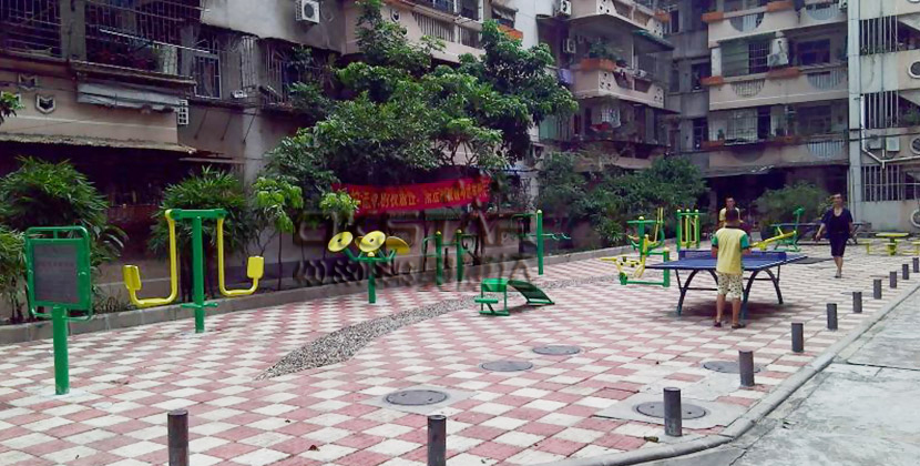 奥康达室外健身器材与广东省恒大园林达成合作